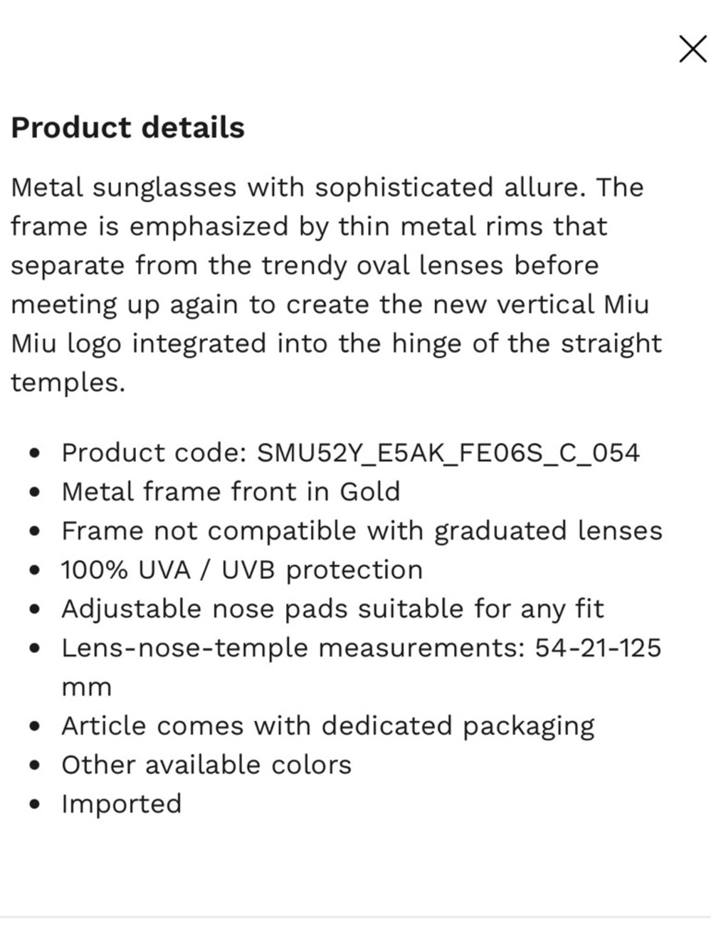 LIKE NEW! miu miu Sunglasses - Picture 8 of 10